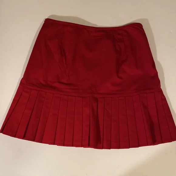 Ann Taylor LOFT Red Stretch Skirt. Size 6. - Picture 3 of 6